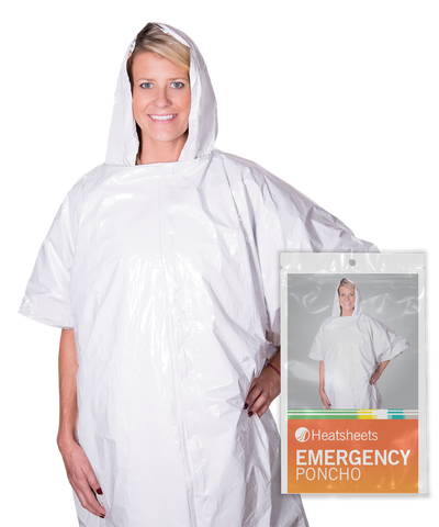 Individually Packed Heatsheets® Ponchos - 100 per carton